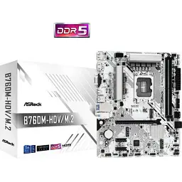 Материнська плата ASRock B760M-HDV/M.2 - мініатюра 5