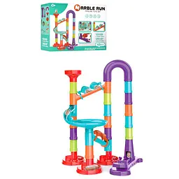 Гра лабіринт Marble Run Bambi 8804 45 деталей - мініатюра 2