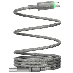 Дата кабель WIWU C082 Maglink USB to Type-C 60W 1 м Grey - мініатюра 2