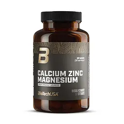 Вітаміни та мінерали Calcium Zinc Magnesium, 90 таблеток BioTech vit0000758