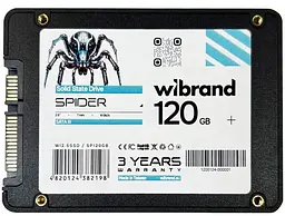 Накопичувач SSD Wibrand Sata 2.5 120GB Spider Bulk 128 (WI2.5SSD/SP120GB) - мініатюра 2