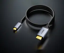 Кабель-перехідник Digital ZX167 USB Type-C - HDMI 4K 60Hz 2 м Чорний (HDMIC4K-2m) - мініатюра 7