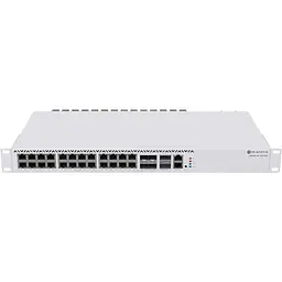 Комутатор MikroTik CRS326-4C+20G+2Q+RM 20x2.5G 4xCombo 10G Ethernet/SFP+ 2x40G QSFP+ (CRS326-4C+20G+2Q+RM)