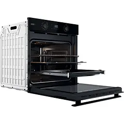 Духова шафа електрична Whirlpool 71 л A+ дисплей конвекція телескопічні напрямні пара чорний - мініатюра 3