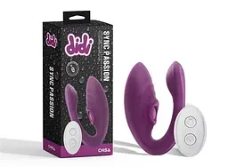 Вібратор Chisa Didi Sync Passion 9.5 см фіолетовий - мініатюра 2