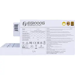 Блок живлення Lian Li Edge Gold 1000W (G9P.EG1000G.WH00.EU) White (G9P.RS1000G.WH00.EU) - мініатюра 3