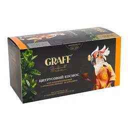 Чай зелений Graff Citrus space 30 г (20 шт. х 1.5 г) - мініатюра 4