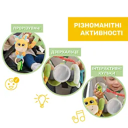 Іграшка-брязкальце на коляску Chicco Пані Жирафа (11562.00) - мініатюра 4