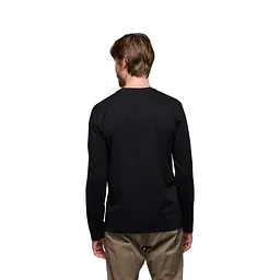Кофта Black Diamond M Heritage Wordmark LS Tee Black L (1033-BD 7524440002LRG1) - мініатюра 4