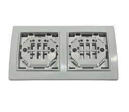 Рамка 2-а горизонтальна біла COMFORT ТМ LUMANO
