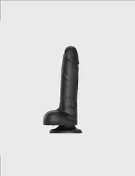 Фалоімітатор Strap-on-me Rotating Vibrating Realistic Dildo L з вібрацією і ротацією - мініатюра 2