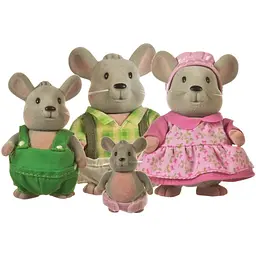 Набір фігурок Li'l Woodzeez Сім'я Мишей det0018099