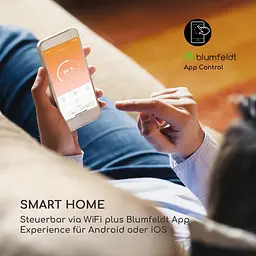 Інфрачервоний обігрівач Blumfeldt Cosmic Beam Smart 30 (10035256) - мініатюра 9