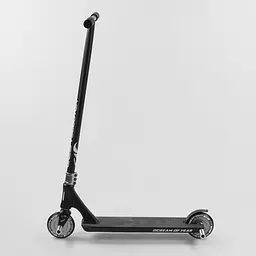Самокат трюковий Best Scooter 69х12.5х93 см Чорно-білий 000231443 - мініатюра 3