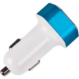 Автомобільний зарядний пристрій Voin 2USB 12/24V - 5V 2.4A + вольтметр (C-2406) - мініатюра 2