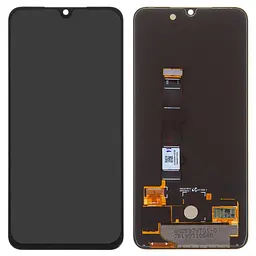 Дисплей для Xiaomi Mi 9 SE, чорний, без рамки, Оригінал (переклеєне скло), M1903F2G