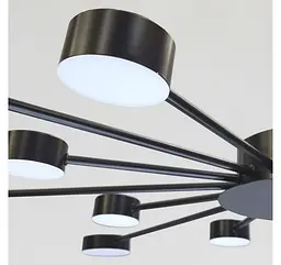 Світлодіодна люстра стельова Artlight 6473/16 з круглими плафонами, 100 Вт - мініатюра 4