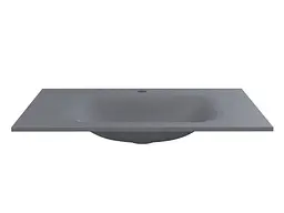 Умивальник Miraggio Jessel 800 mirastone gray 0001467, Сірий - мініатюра 2