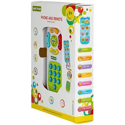 Іграшка музична Baby Team 2 в 1 Телефон та пульт (8652) - мініатюра 7