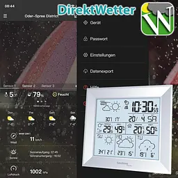 Метеостанція Technoline DirektWetter WD2000 Silver (WD2000), Сріблястий - мініатюра 3