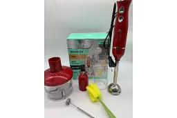 Універсальний занурювальний блендер V-TEKK Blender Set 6 в 1 3000 Вт червоний VO8514