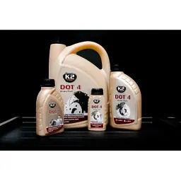 Гальмівна рідина K2 Turbo Brake Fluid DOT 4 0,25 л (T124) - мініатюра 4