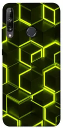 Чохол Demsky Neon hexagon для Huawei P40 Lite E / Y7p (2020)