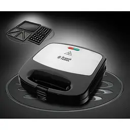 Мультимейкер (вафельниця-бутербродниця-гриль) Russell Hobbs Fiesta 3-in-1 24540-56 - мініатюра 5