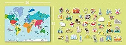 Комплект магнітів Apli Kids Карта світу (16494) - мініатюра 3