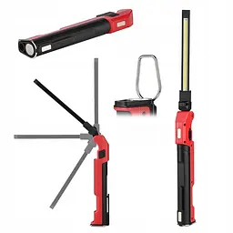 Ліхтарик складаний світлодіодний (COB+LED) акумуляторний з магнітом ULTRA-SLIM PROTESTER PRO-FL0103S - мініатюра 2