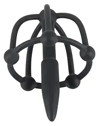 Стимулятор уретри Penis Plug with Glans Cage - мініатюра 4