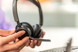 Гарнітура Poly комп'ютерна стерео On-ear Voyager Focus 2 USB-A Bluetooth всеспрямований ANC Acoustic fence чорний (76U46AA) - мініатюра 10
