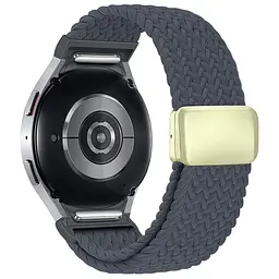 Ремінець для Samsung Galaxy Watch 7/FE/6/6 Classic/5/5Pro/4/4 Classic, Braided Solo Loop, чорний, нейлоновий, текстильний, плетений, еластичний змінний браслет для смарт-годин, ArmorStandart (ARM86839)