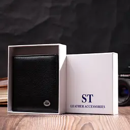 Жіночий шкіряний гаманець ST Leather 9,5х10,3х1,5 см acs0028281 - мініатюра 8