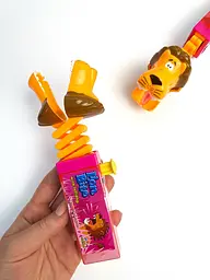 Іграшка з льодяником Lion Bite with lollipop - полуниця 17g
