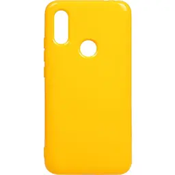 Чохол-накладка Toto Mirror TPU 2 mm Case Xiaomi Redmi 7 Yellow