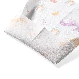 Нагрудник дитячий одноразовий м'який (10 шт/уп.) 23,5 см x 34,5 см BabyOno - мініатюра 3