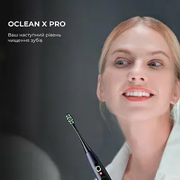 Електрична зубна щітка Oclean X Plus Pro Digital Blue - мініатюра 7