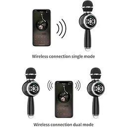Мікрофон з караоке Epik DS810 Black [153059] - мініатюра 4