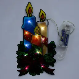 Новорічна LED декорація Devilon Свічка 25х13.5 см (640294) - мініатюра 2