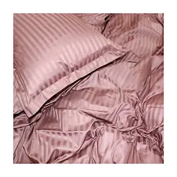 Постільна білизна MirSon SatinStripe 30-0006DarkBrown 220х240 King Size (2200005249475) - мініатюра 3