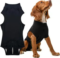 Боді для відновлення собак Derby Pet Recovery Suit, Black, S/M