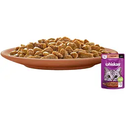 Вологий корм для котів Whiskas з індичкою в соусі 85 г - мініатюра 5