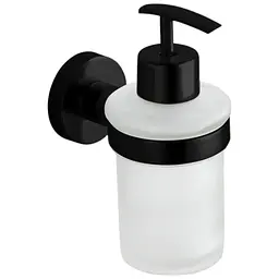 Дозатор рідкого мила VBI Uranus black VBI-040406BL, Чорний матовий