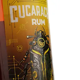Алкогольний напій Cucaracha Rum Banana 35% 0.7 л - мініатюра 3