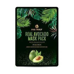 Тканинна маска для обличчя Pax Moly Real Avocado з авокадо