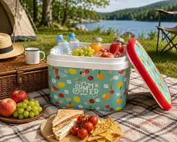 Ізотермічний контейнер Adriatic 6 л для продуктів і напоїв, бірюзовий - мініатюра 6