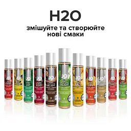 Змазка на водній основі JO H2O — Green Apple (30 мл) без цукру, рослинний гліцерин - мініатюра 5