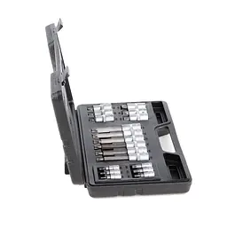 Набір головок торцевих Yato з насадками TORX квадрат 1/2"-1/4", TORX T10-T60, 18 шт. (YT-7751) - мініатюра 3