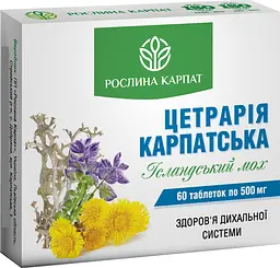 Програма при застуді, ГРЗ, ГРВІ, Антивірин, Цетрарія Карпатська, Імуностан, "Рослина Карпат" - мініатюра 7
